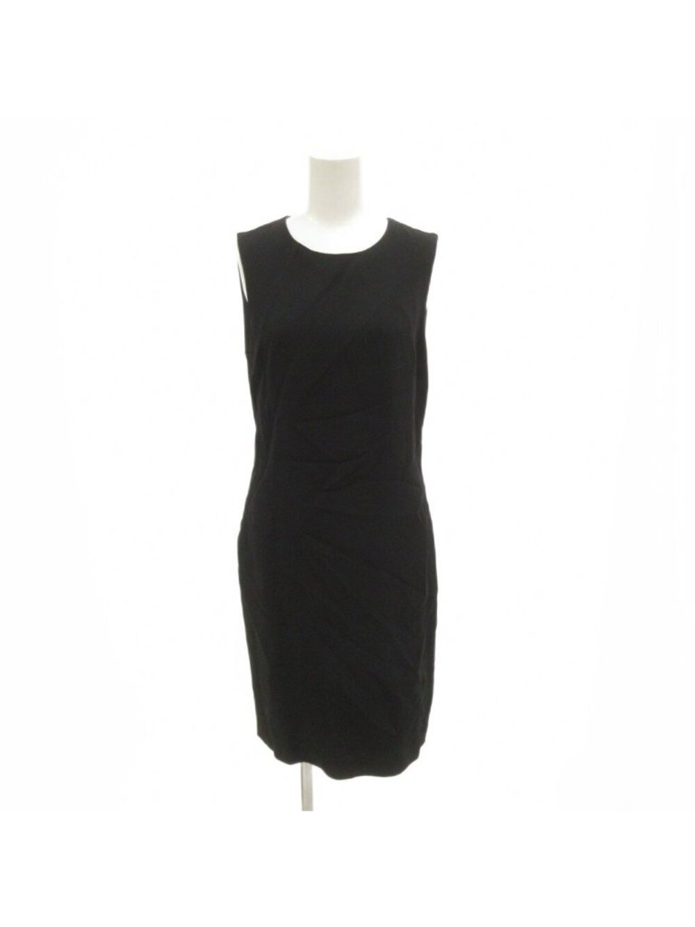 Max Mara Piano Forte Di Vintage Dress Sleeveless Round Neck Black 40